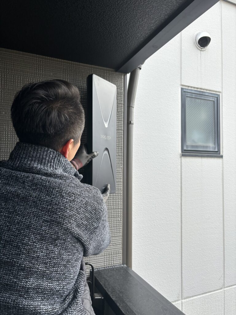 デザインアンテナ設置